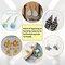600Pcs Hypoallergenic Earring Hooks, Gold Earring Making Kit, with Earring Backs and Jump Rings for Jewelry Making (Gold)
